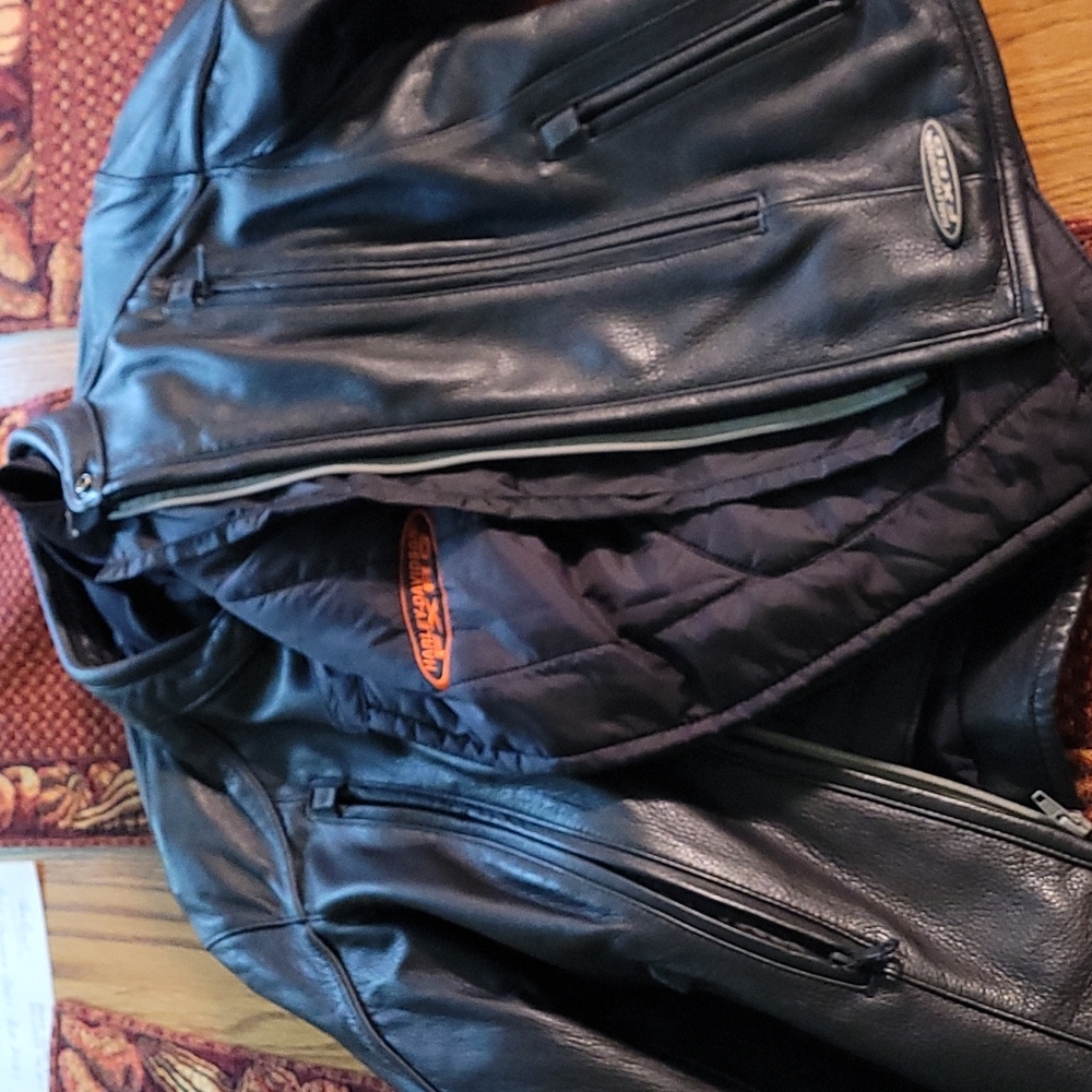HARLEY DAVIDSON LEATHER RIDING JACKET